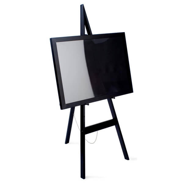 Wood easels or painting art boards with white Vector Image