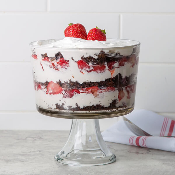 Trifle serving bowl hotsell